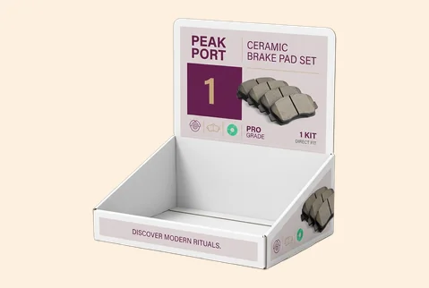 5 counter display boxes