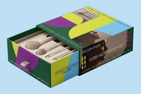 5 drawer brush set boxes
