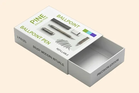 5 drawer style pen boxes