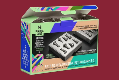 5 folding carton sample kits