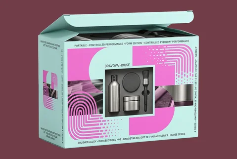 5 folding paperboard gift cartons