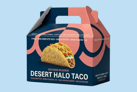 5 gable taco carriers