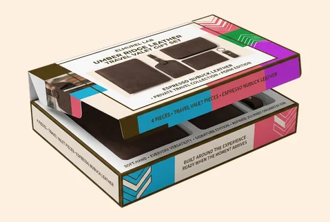 5 hinged lid boxes