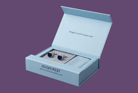 5 magnetic cufflink boxes