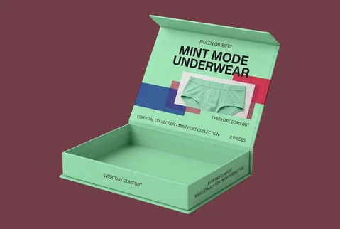 5 magnetic rigid boxes