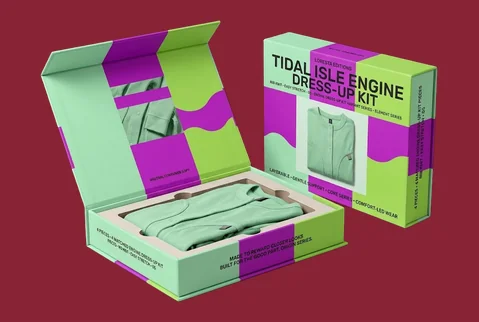 5 magnetic rigid kit boxes