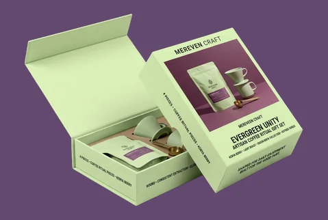 5 paperboard gift boxes