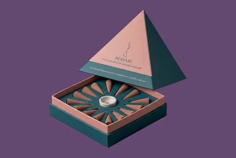 5 pyramid gift set box