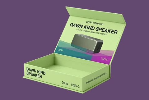5 rigid magnetic boxes