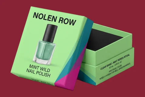 5 rigid nail polish gift box