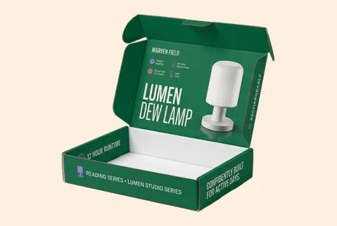 5 roll end lamp mailers