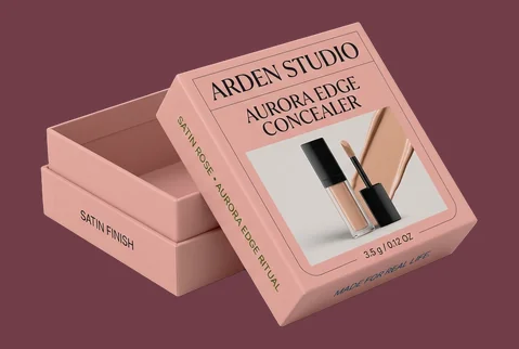 5 two piece concealer boxes