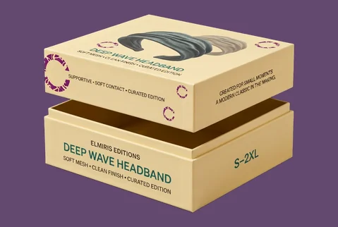 5 two piece headband gift boxes