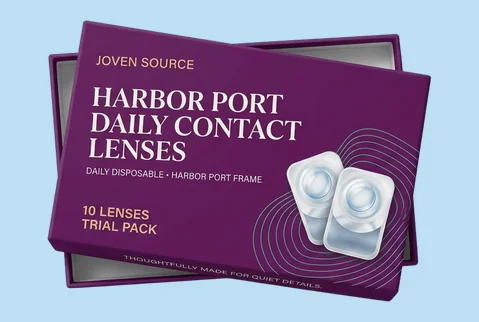 5 two piece lens boxes