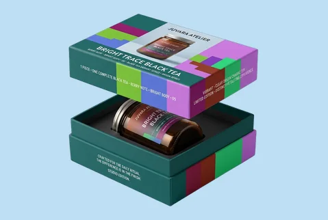 5 two piece tea boxes