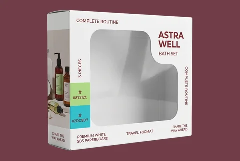 5 window bath collection box