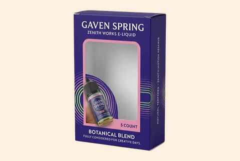 5 window bottle boxes