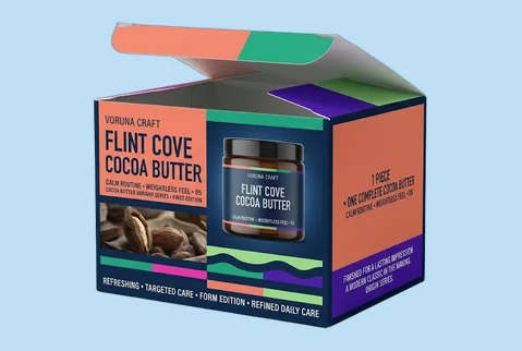 5 window cocoa butter boxes