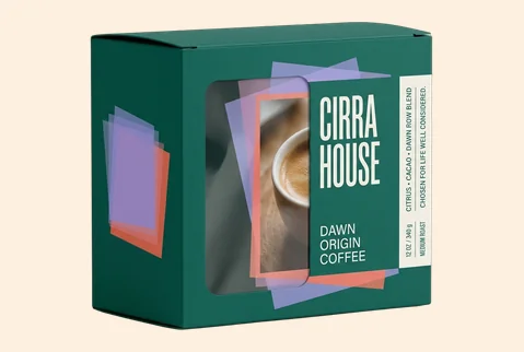 5 window coffee boxes