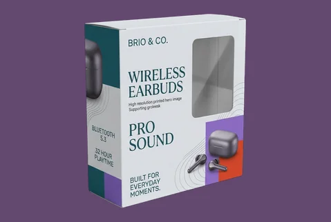 5 window product boxes