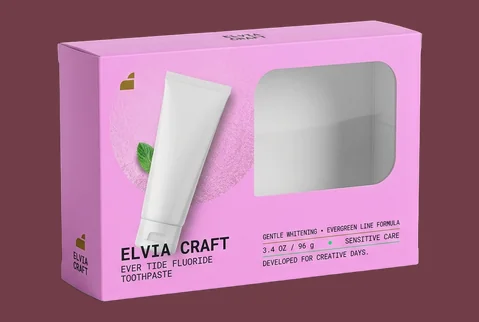 5 window toothpaste boxes