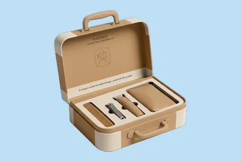 6 Paperboard Insert Suitcase Boxes