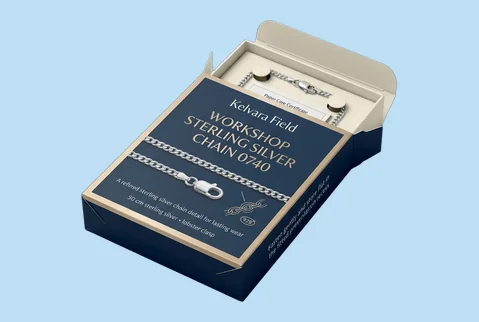 6 Paperboard Tuck Chain Boxes