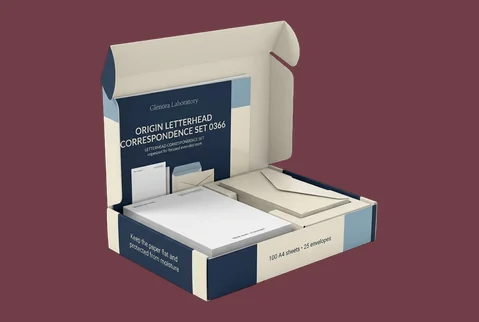 6 Tuck End Letterhead Boxes