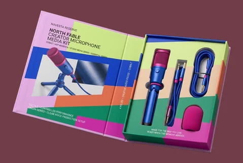 6 book style media kits