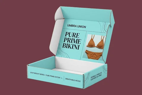 6 corrugated bikini mailers