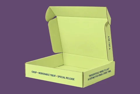 6 corrugated pie mailers