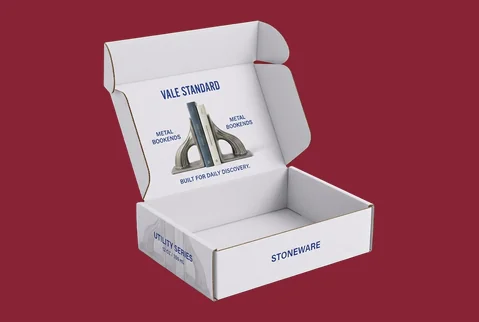6 corrugated presentation mailer