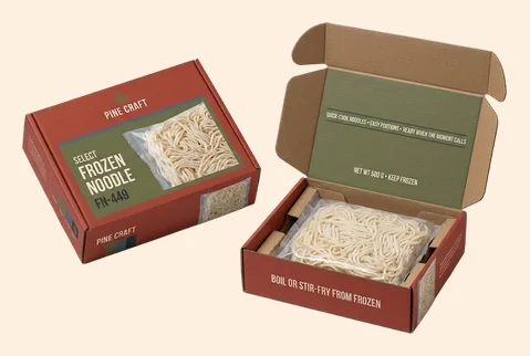 6 corrugated product boxes