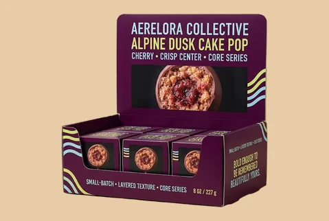 6 counter display cake pop boxes
