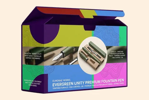 6 divider book box