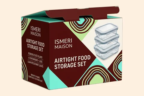 6 food storage container boxes