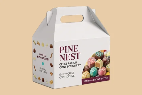 6 gable favor boxes
