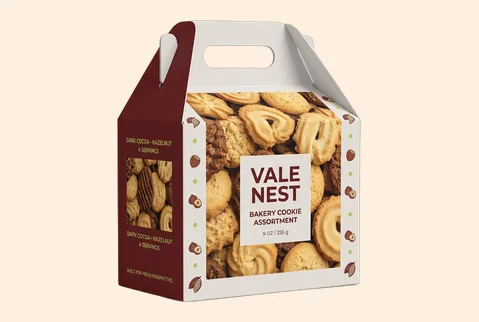 6 gable gift boxes