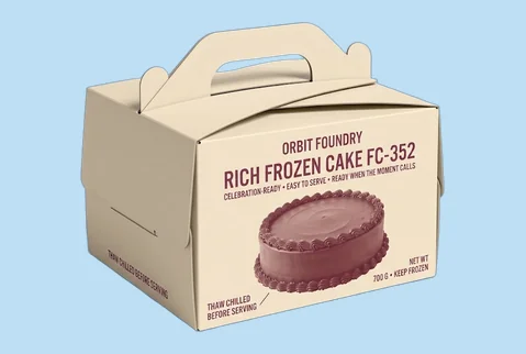 6 handle cake boxes