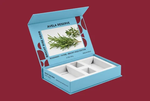 6 herb sampler insert boxes