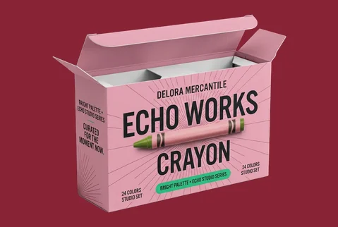 6 insert fitted crayon boxes