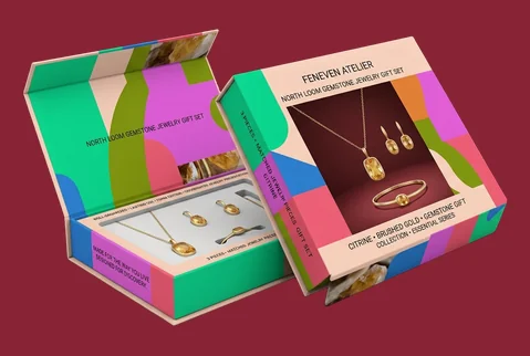 6 magnetic jewelry gift boxes