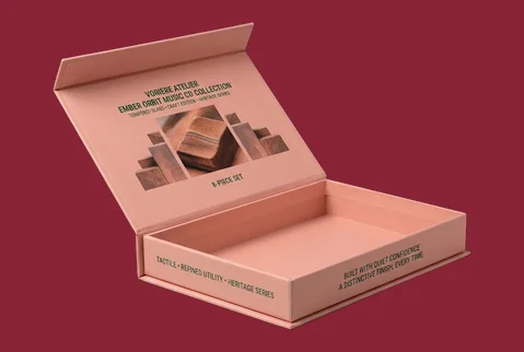 6 magnetic rigid cd boxes