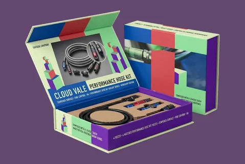 6 magnetic rigid kit box