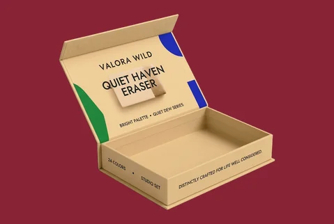 6 magnetic rigid set boxes