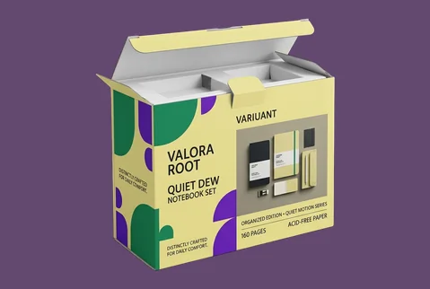 6 paperboard insert sets