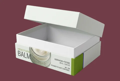 6 rigid gift balm boxes