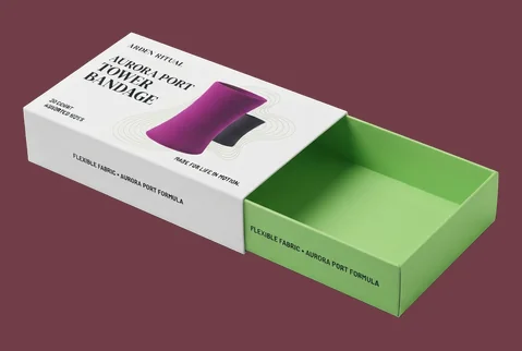 6 sleeve and tray presentation box