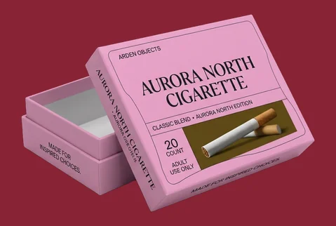 6 two piece cigarette boxes