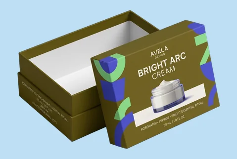 6 two piece paperboard boxes